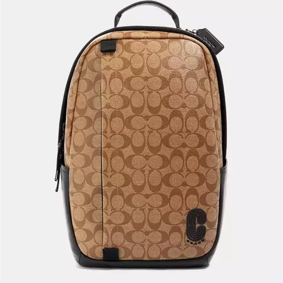 Coach Edge Backpack In Signature Canvas - Picture 1 of 8